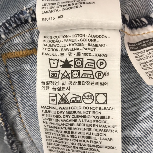 Levi’s vintage looking jean jacket size XS - Picture 6 of 8